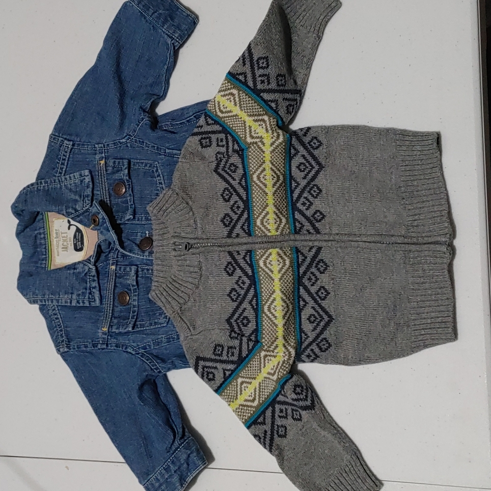OshKosh-Genuine Baby Jacket/Sweater Set